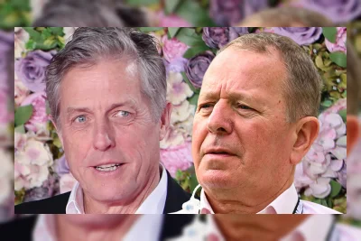 Hugh Grant Koreksi Martin Brundle dalam Wawancara Kikuk di F1 Gridwalk