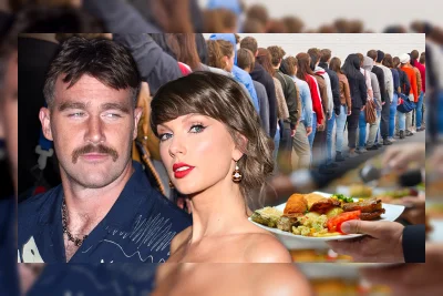 Pesta Pernikahan Taylor Swift dan Travis Kelce: Antrean Panjang Buffet, Tamu Makan Sambil Berdiri