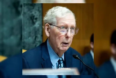 Mitch McConnell Masih Dirawat di Rumah Sakit, Staf Tak Beri Detail Kondisi