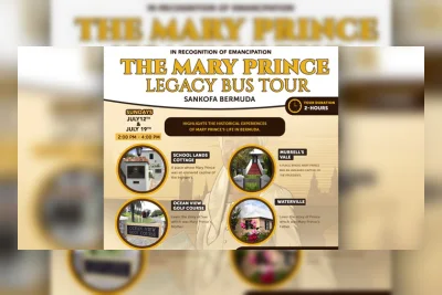 Tur Bus Warisan Mary Prince Digelar 12 dan 19 Juli