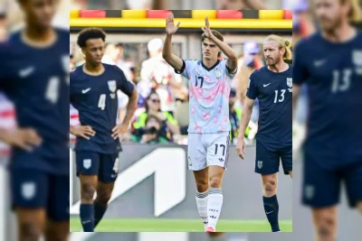 Charles De Ketelaere Cetak Dua Gol, Belgia Ungguli AS 2-1 di Babak Pertama