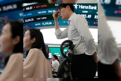 Saham Samsung Anjlok Meski Laba Melonjak, Kospi Ikut Tertekan