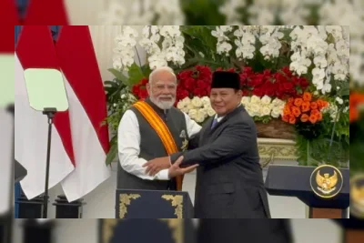 Prabowo Anugerahkan Bintang Adipurna kepada PM India Narendra Modi