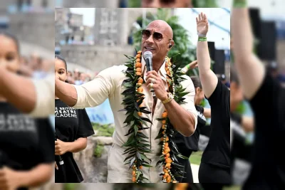 Dwayne Johnson Terima Koleksi Memorabilia Gulat Vintage dari Penggemar di London