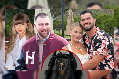 Istri Rekan Setim Travis Kelce Menangkan Tas Chanel Rp107 Juta di Pernikahan Taylor Swift