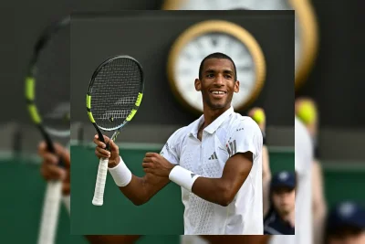 Felix Auger-Aliassime Tantang Novak Djokovic di Perempatfinal Wimbledon