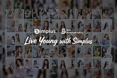 Simplus Rayakan 5 Tahun dengan Kampanye Live Young