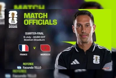 Wasit Argentina Pimpin Perancis vs Maroko, Les Bleus Tak Gentar