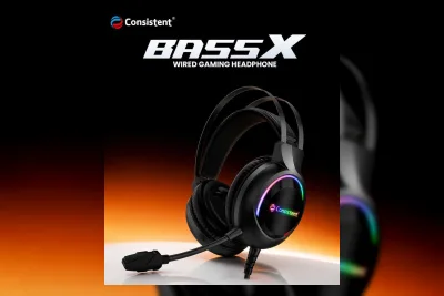 Consistent Luncurkan Headset Gaming BassX Wired di India