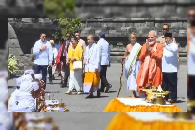 PM Modi Serukan 'Om Namah Shivaya' di Candi Prambanan, Perkuat Ikatan Peradaban