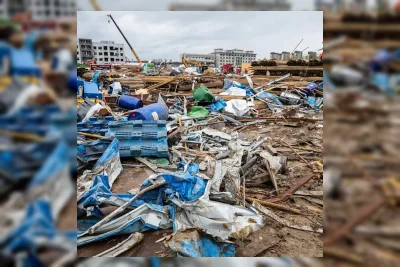 Topan Maysak Picu Tornado Mematikan dan Ribuan Ular Kabur dari Peternakan