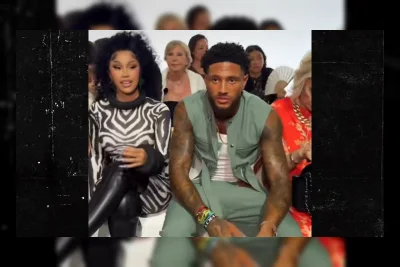 Bintang Sepak Bola Nigeria Maduka Okoye Bantu Cardi B di Paris Fashion Week