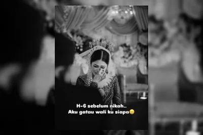 Ditolak Kakak, Pengantin Yatim Piatu Temukan Wali Nikah Lewat Google