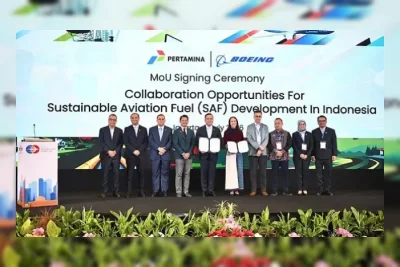Pertamina dan Boeing Jajaki Pengembangan Ekosistem SAF di Indonesia
