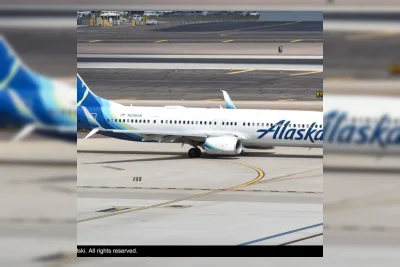 Penumpang Alaska Airlines Mengaku Bersalah Serang dengan Senjata Tajam Rakitan