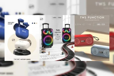 U&i Luncurkan Speaker Nirkabel, Power Bank, dan TWS Earbuds di India
