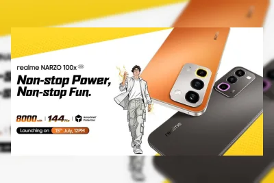 realme NARZO 100x 5G Resmi Meluncur di India 15 Juli, Baterai 8000mAh