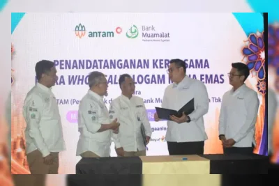 ANTAM dan Bank Muamalat Jalin Kerja Sama Strategis Perkuat Ekosistem Emas Nasional