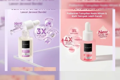 Bedanya Scarlett Whitening Acne Serum vs Brightly Ever After, Mana yang Cocok untuk Kulit Anda?