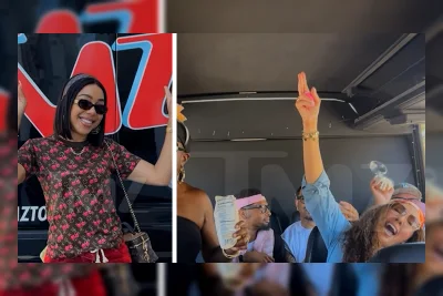 DJ Sky High Baby Bawa Energi 'Baddies' ke TMZ Brunch Bus, Beri Saran untuk Ray J