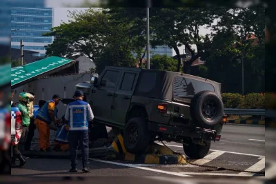 Pindad Maung Tabrak Pembatas Tol, Microsleep Diduga Jadi Penyebab