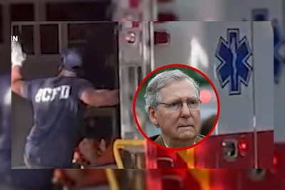 Video Baru: Mitch McConnell Dievakuasi dengan Stretcher ke Ambulans