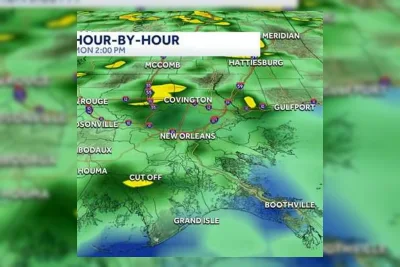 Badai Parah Picu Peringatan Banjir Bandang di Louisiana