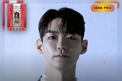 Penyanyi Bass Korea Yoo Seung-ho Raih Juara Kedua di Kompetisi Menyanyi Internasional Sumi Jo di Prancis