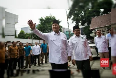 Prabowo Sindir Sikap Politik Cak Imin: Dulu Berpisah, Sekarang Bersama