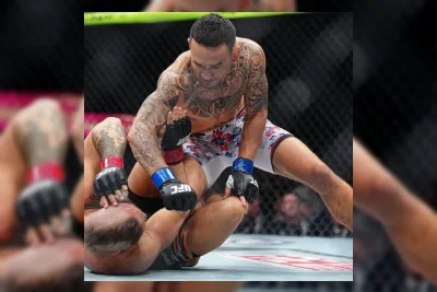 Max Holloway Kalahkan Conor McGregor di UFC 329 Usai Cedera Lutut