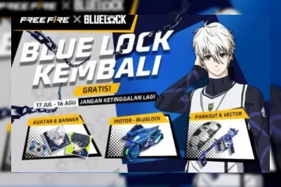 Free Fire X Blue Lock Chapter 2 Hadir 17 Juli 2026, Bawa Karakter Rin Itoshi