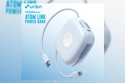 URBN Atom Link 10000mAh Power Bank 5-in-1 dengan Pengisian 20W dan 15W Nirkabel Diluncurkan