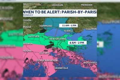 Banjir Bandang Ancam Louisiana Akibat Cuaca Dingin dan Kelembapan Teluk