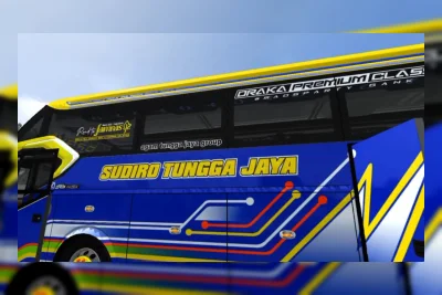 12 Link Download Livery BUSSID STJ Draka Keren untuk Berbagai Tipe Bus
