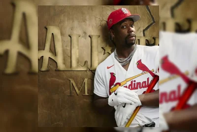 Jordan Walker Ikuti MLB Home Run Derby dengan Custom Bat Iron Man
