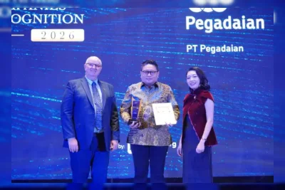 Dukung Asta Cita, Pegadaian Raih Penghargaan Top Company in Bullion Bank Industry 2026
