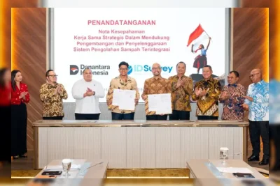 IDSurvey dan Danantara Investment Management Bersinergi Kelola Sampah Terintegrasi