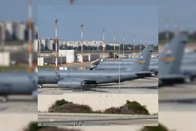 AS Hentikan Penarikan Pesawat Militer dari Bandara Ben Gurion