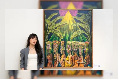 Mandy CJ Gelar Pameran Tunggal The Way Back, Jadikan Seni sebagai Jembatan Toleransi