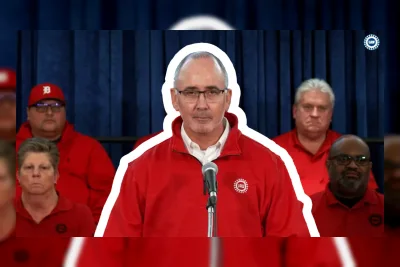 DOJ Selidiki Presiden UAW Shawn Fain, Ia Sebut Tuduhan 'Bogus'