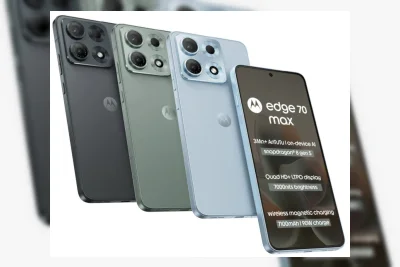 Motorola Edge 70 Max Resmi di India: Snapdragon 8 Gen 5, Baterai 7100 mAh