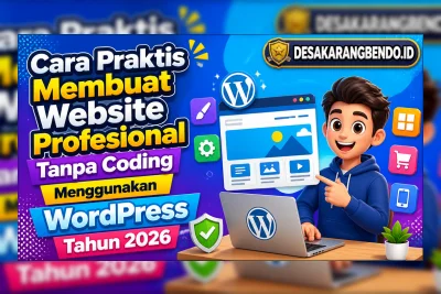Cara Praktis Membuat Website Profesional Tanpa Coding Menggunakan WordPress Tahun 2026