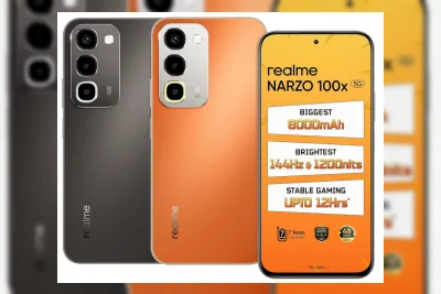 realme NARZO 100x 5G Resmi di India, Baterai 8000mAh Harga Mulai Rp20.999