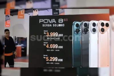 Tecno Pova 8 5G Resmi di Indonesia, Baterai 8.000 mAh Tahan 2 Hari