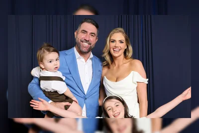 Kate Upton dan Justin Verlander Tampil Langka Bersama Keluarga di MLB All-Star Game