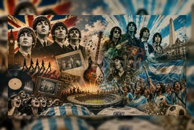 The Beatles Warnai Rivalitas Argentina vs Inggris: Dominasi Tangga Lagu hingga Skandal Band Palsu