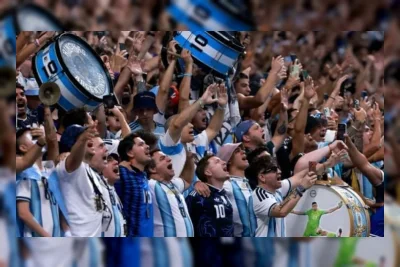 Panas! Teror Suara Suporter Argentina Tenggelamkan Lagu Kebangsaan Inggris