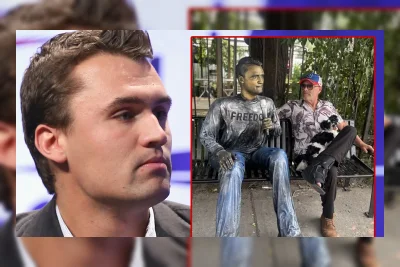 Pematung Patung Charlie Kirk Alami Pelecehan Online