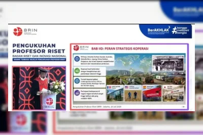 Lima Peneliti BRIN Akan Dikukuhkan sebagai Profesor Riset