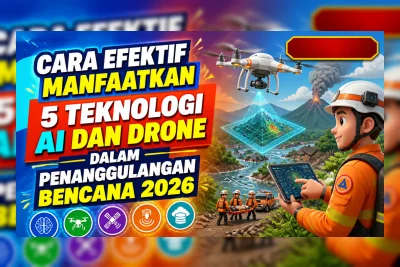 5 Teknologi AI dan Drone untuk Penanggulangan Bencana 2026
